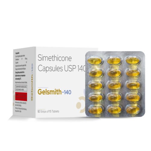 Simethicone Capsules USP 140 Mg - GELSMITH-140
