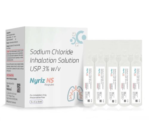 Sodium Chloride Inhalation Solution USP 3% wv - NYRIZ NS Respules