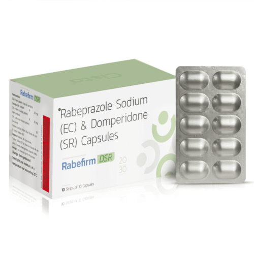 Rabeprazole Sodium (EC) 20mg & Domperidone (SR) 30mg Capsules