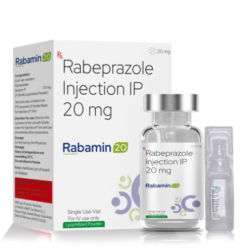 Rabeprazole Sodium Injection IP 20 Mg