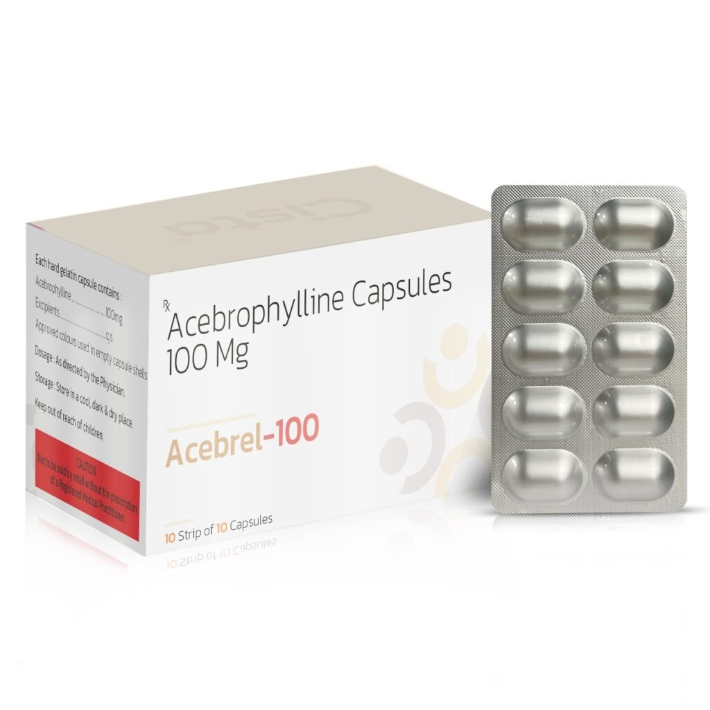 Acebrophylline 100 mg - Acebrel-100