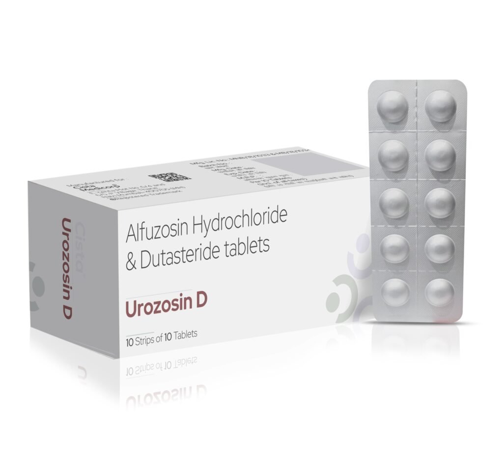 Alfuzosin 10mg + Dutasteride 0.5 mg - Urozosin D