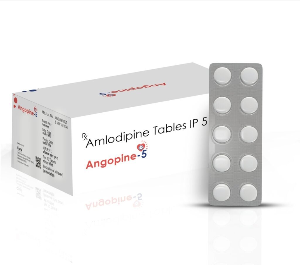 Amlodipine 5 mg - Angopine-5