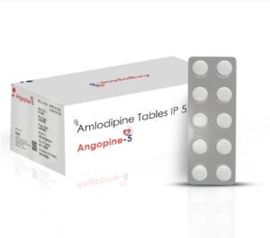 Amlodipine 5 mg – Angopine-5 — Amlodipine 5 mg — Tablets