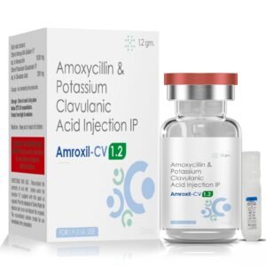 Amoxycillin 1000mg + Clav ulanic Acid 200mg – Amroxil CV 1.2 — Amoxycillin 1000 mg + Clavulanic Acid 200 mg — Dry injection