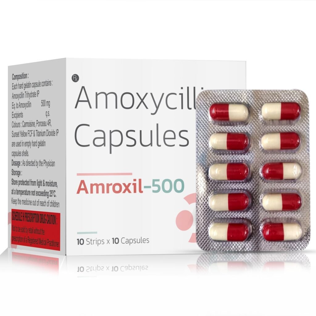 Amoxycillin 500 mg - Amroxil 500