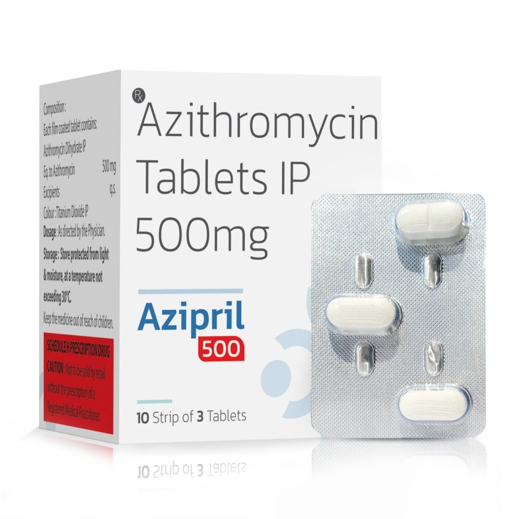 Azithromycin 500 mg - Azipril 500