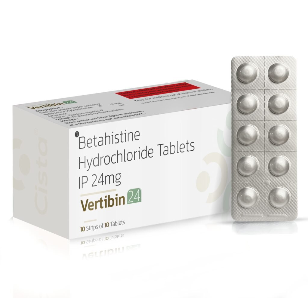 Betahistine 24mg - Vertibin-24