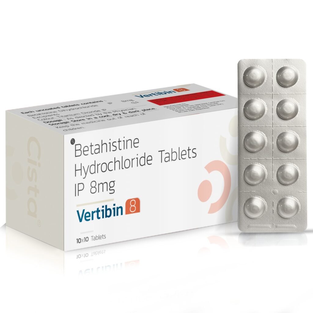 Betahistine 8mg - Vertibin-8