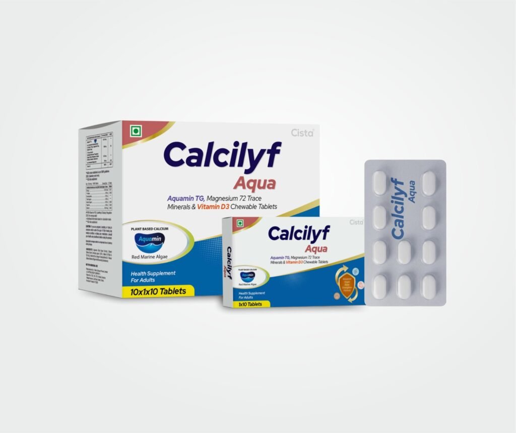 Aquamin Calcium (Chocolate Flavour) - Calcilyf Aqua