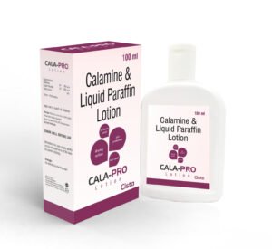 Calamine 8.0% Aloe Vera Gel 10%, Light Liquid Paraffin, Vitamin E Oil in a lotion base – Cala-Pro — Calamine 8.0% Aloe Vera Gel 10%, Light Liquid Paraffin, Vitamin E Oil in a lotion base — Lotion