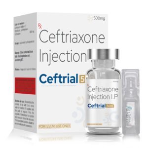 Ceftriaxone 500mg – Ceftrial 500 — Ceftriaxone 500 mg — Dry injection