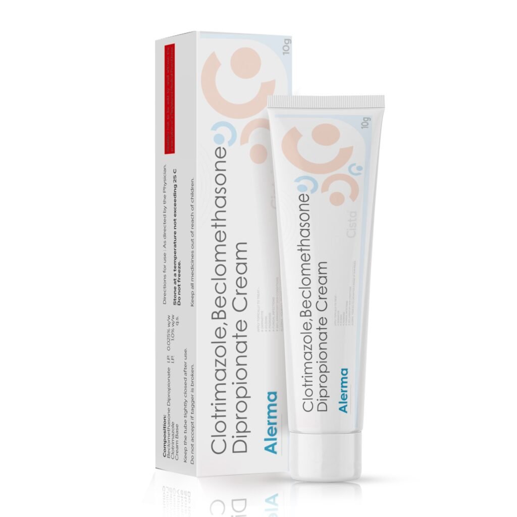 Clotrimazole 1% + Beclomethasone 0.025% - Alerma