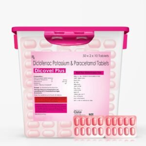 Diclofenac 50mg + Paracetamol 325mg – Dicovel-Plus — Diclofenac 50mg + Paracetamol 325mg — Tablets