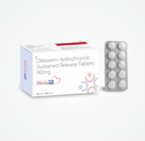Diltiazem 90 – Dilvia-90 — Diltiazem 90 mg — Tablets