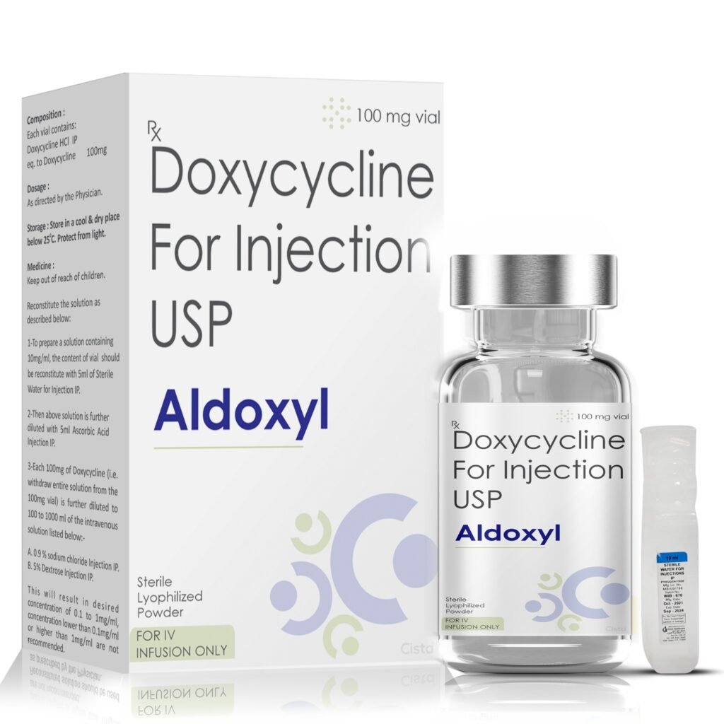 Doxycycline HCl 100mg - Aldoxyl