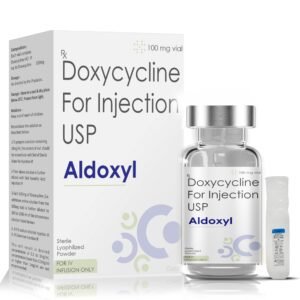 Doxycycline HCl 100mg – Aldoxyl — Doxycycline HCl 100 mg — Dry injection