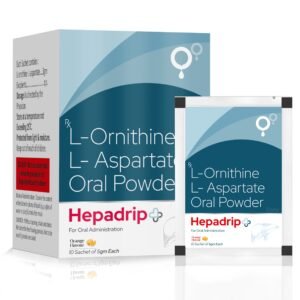 Each Sachet Contains: L-Ornithine L- Aspartate 3gm – Hepadrip — Each Sachet Contains: L-Ornithine L- Aspartate 3gm — Sachet