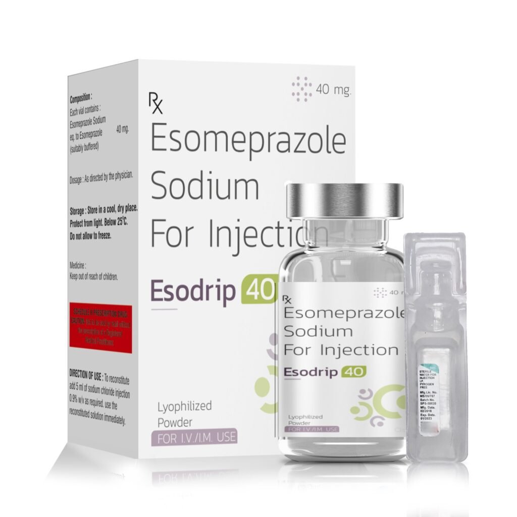 Esomeprazole 40mg Inj - Esodrip 40
