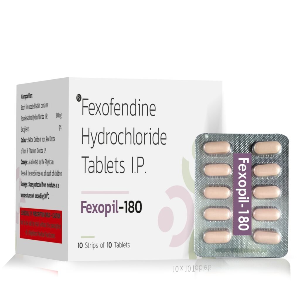 Fexofenadine Hydrochloride 180 mg - Fexopil-180