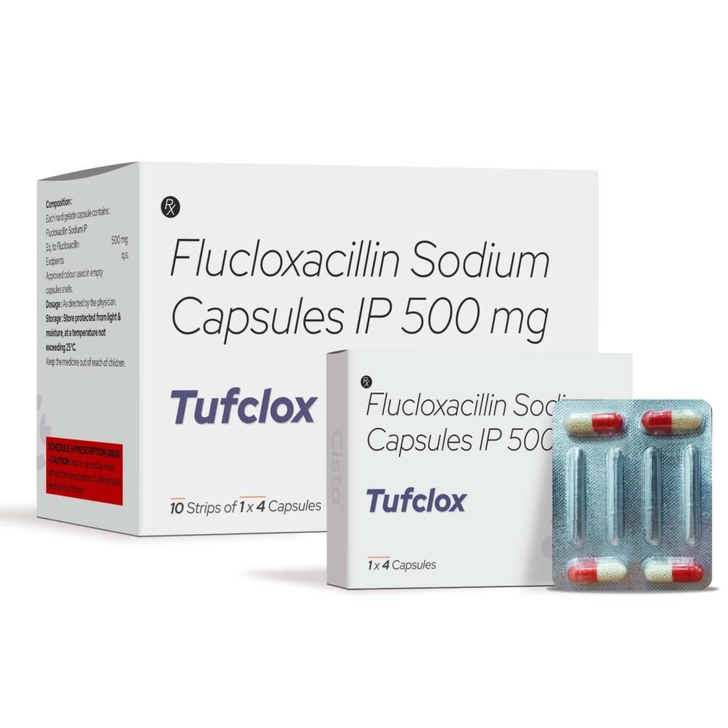 Flucloxacillin Sodiium - Tufclox