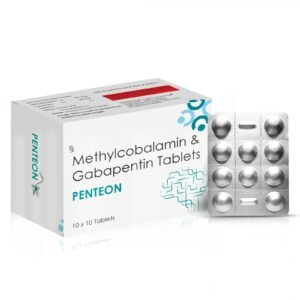 Gabapentin 300mg + Mecobalamin 500mcg – Penteon — Gabapentin 300 mg + Methylcobalamin 500 mcg — Tablets
