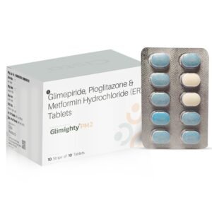 Glimepiride 2 mg+Metformin 500 mg + Pioglitazone 15 mg (Bilayered Tab) – Glimighty-PM2 — Glimepiride 2 mg+Metformin 500 mg + Pioglitazone 15 mg (Bilayered Tab) — Tablets