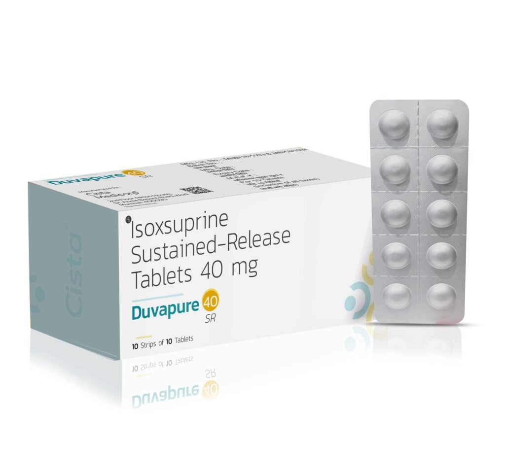 Isoxsuprine 40 Sustained release - Duvapure 40 SR