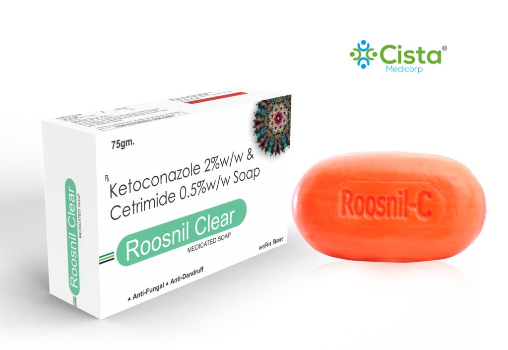 Ketoconazole 2% + Cetrimide 0.5% - Roosnil Clear