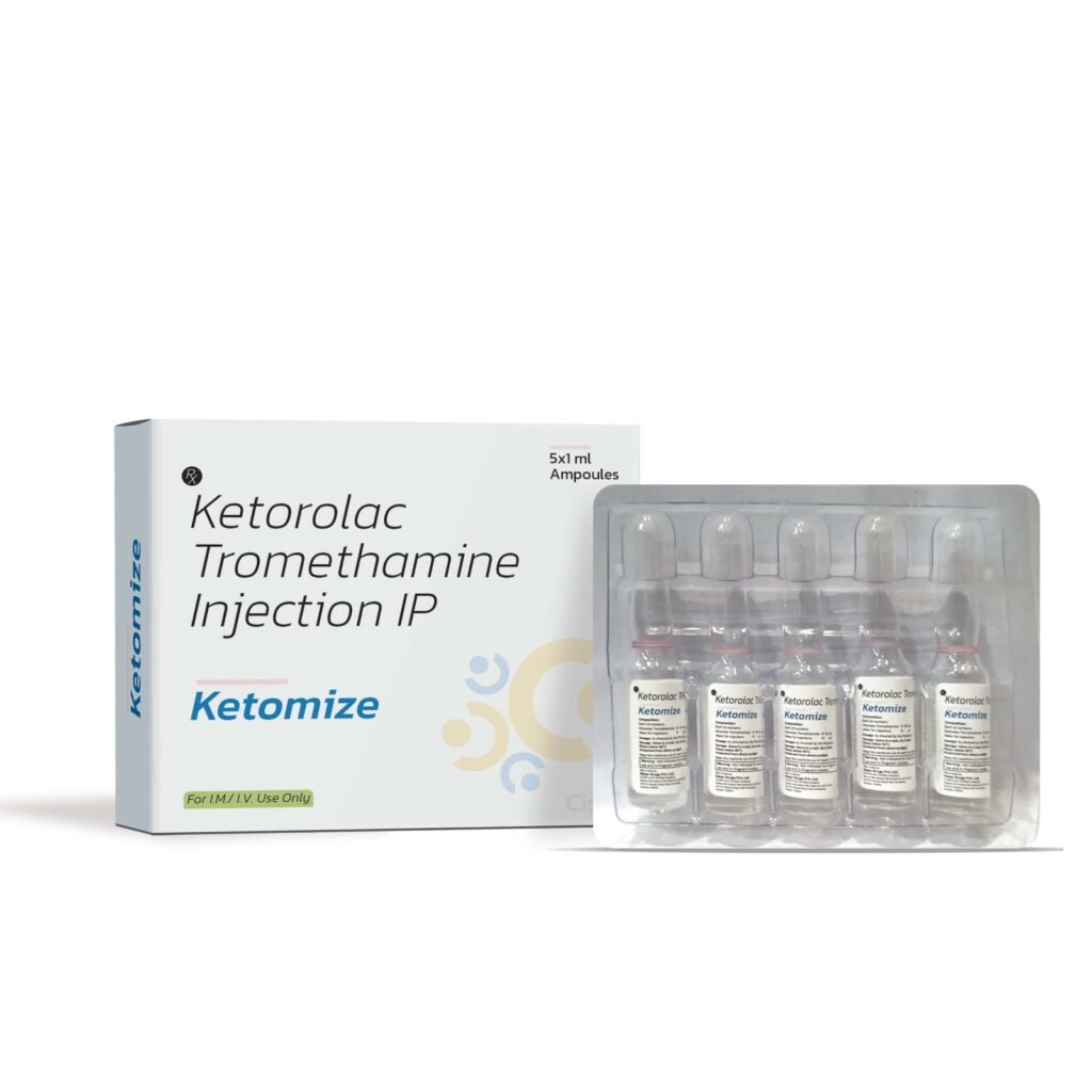 Ketorolac Tromethamine IP 30mg - ketomize