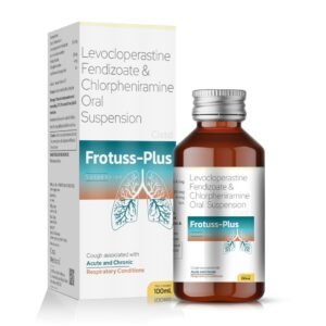 Levocloperastine Fendizoate 35.4 mg equivalent to 20 mg+ CPM 4 mg – Frotuss Plus — Levocloperastine Fendizoate 35.4 mg equivalent to 20 mg+ CPM 4 mg — Syrup