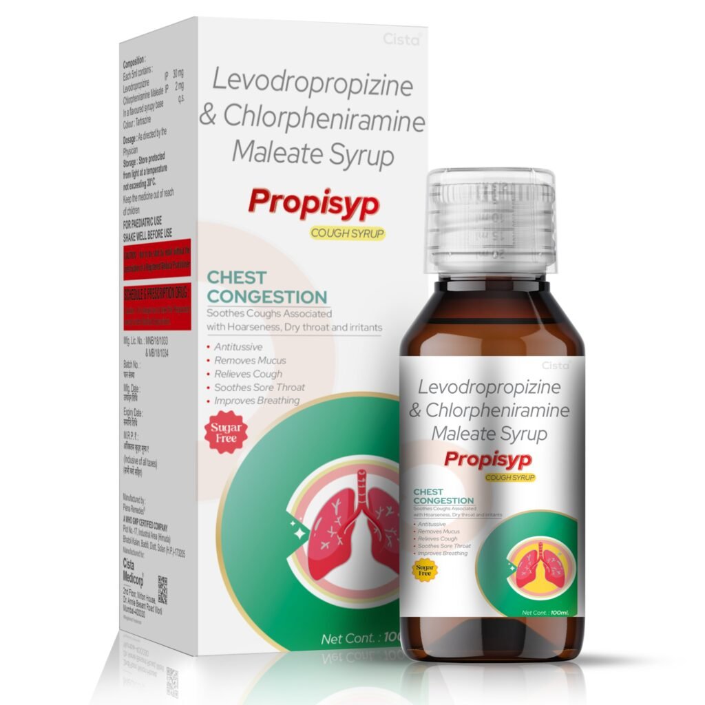 Levodropropizine 30 mg + Chlorpheniramine 2 mg - Propisyp