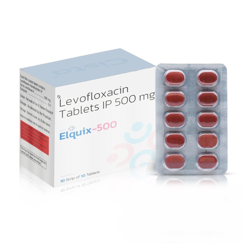 Levofloxacin 500mg - Elquix 500