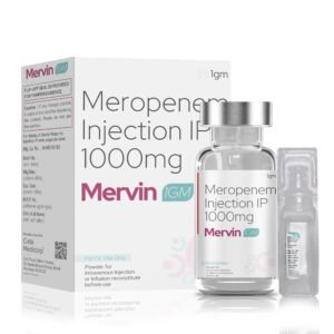 Meropenem 1gm – Mervin 1000 — Meropenem 1 g — Dry injection
