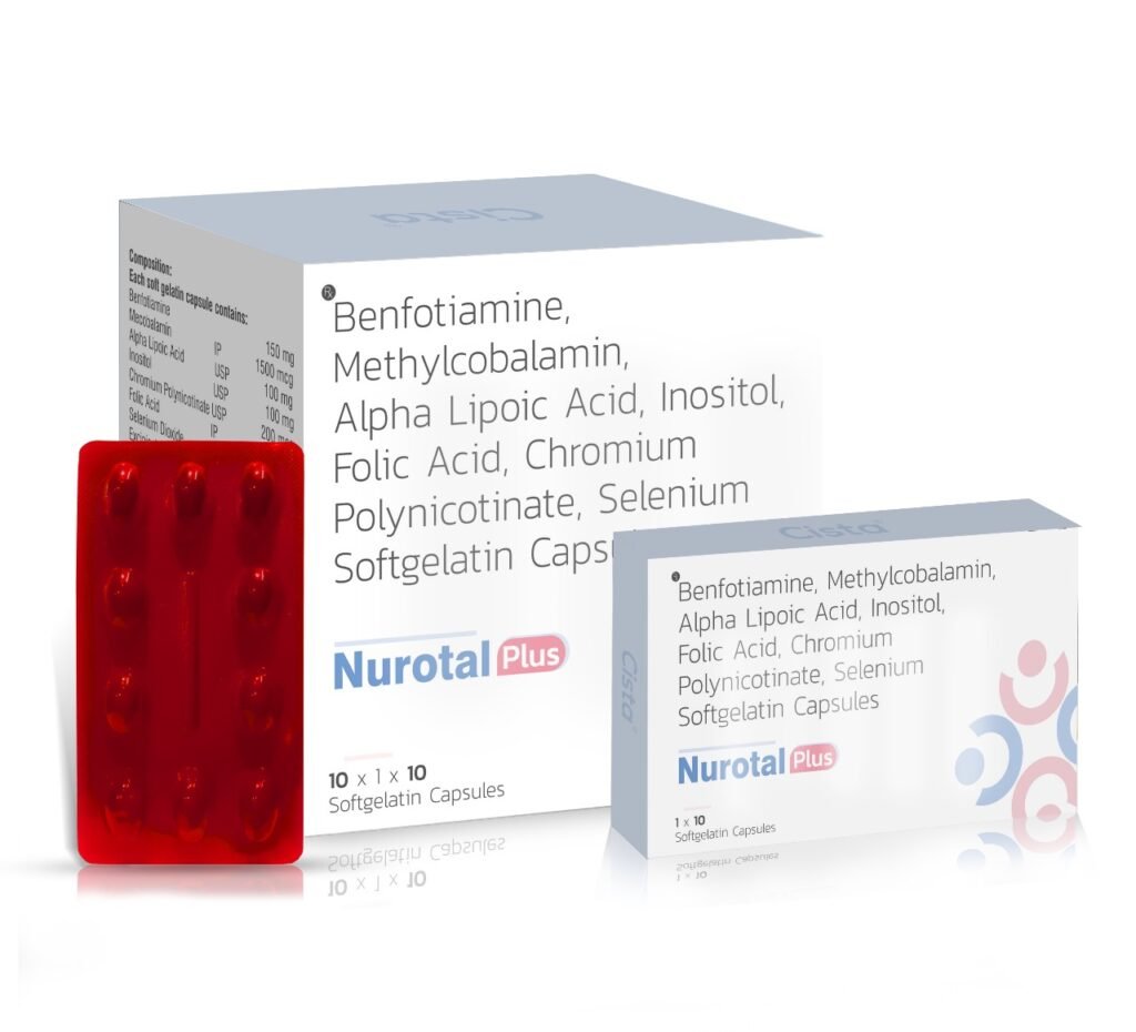 Methylcobalamin 1500 mcg + Pyridoxine 100 mg + Niacinamide 100 mg + Benzyl Alcohol 2% - Nurotal Plus