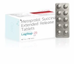 Metoprolol 25 mg Extended Release – Logitop-25 ER — Metoprolol 25 mg Extended Release — Tablets