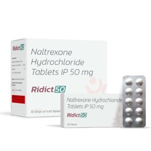 Naltrexone Hydrochloride IP 50mg – Ridict — Naltrexone Hydrochloride IP 50 mg — Tablets