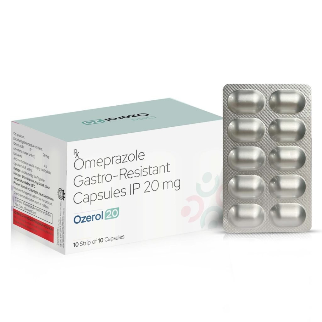 Omeprazole 20mg - Ozerol 20