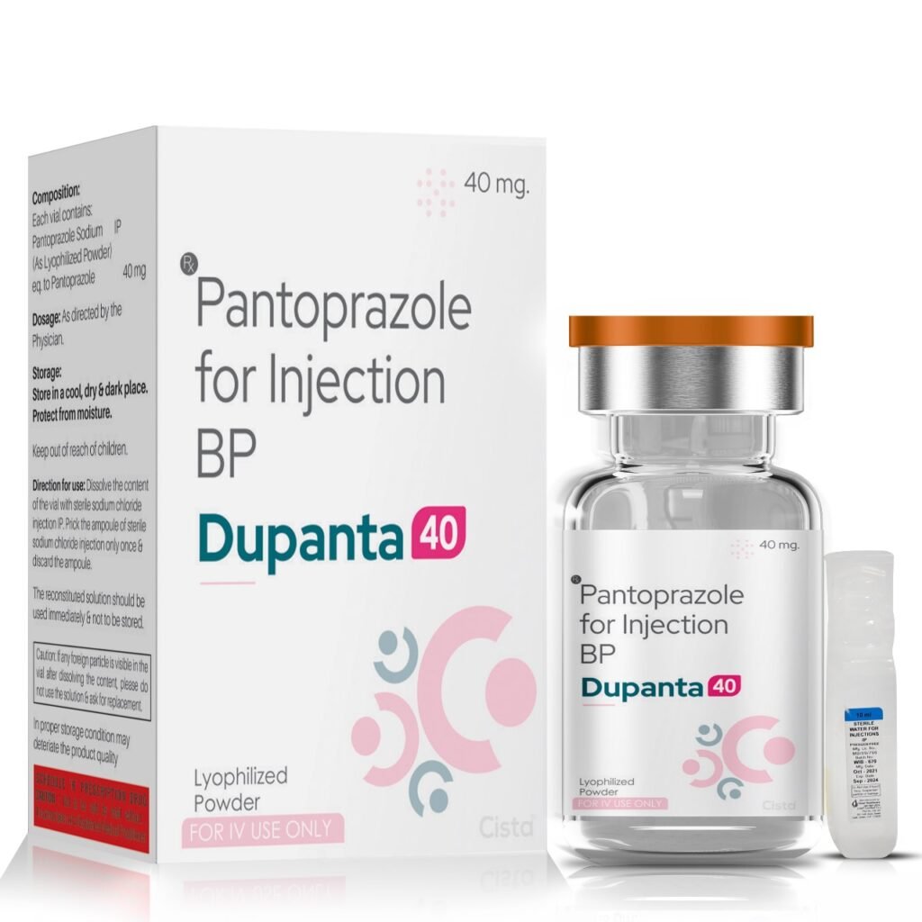 Pantoprazole 40mg Inj - Dupanta 40