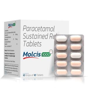 Paracetamol 1gm SR (Bi-Layered Tablet ) – Molcis-1000 — Paracetamol 1gm SR (Bi-Layered Tablet ) — Tablets