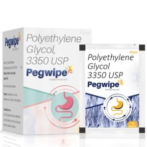 Polyethylene Glycol 3350 USP NF 17g – Pegwipe — Polyethylene Glycol 3350 USP NF 17g — Powder sachet