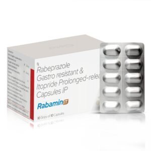 Rabeprazole 20 mg + Itopride 150 mg Sustained Release Capsule – Rabamin-IT — Rabeprazole 20 mg + Itopride 150 mg Sustained Release Capsule — Capsules