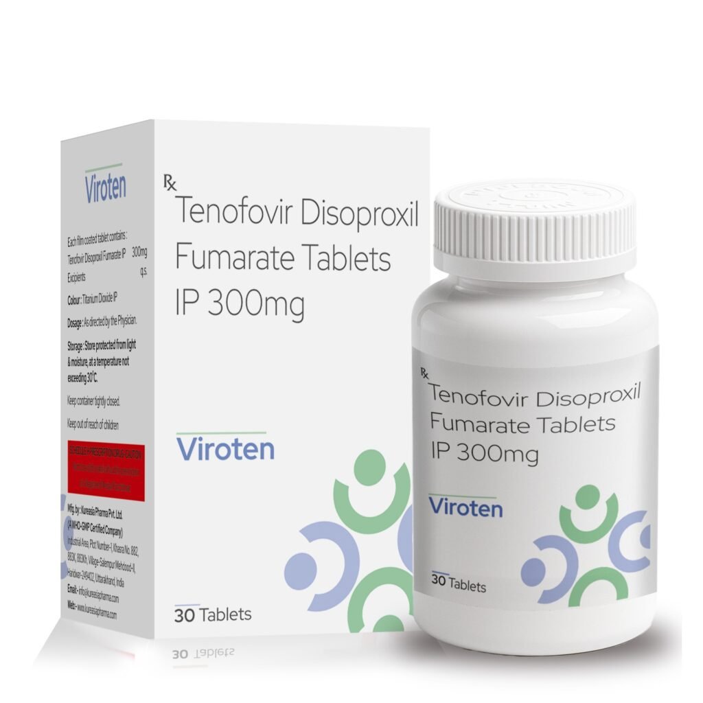 Tenofovir Fumarate 300 mg - Viroten