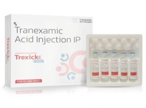 Tranexamic Acid 500mg/5ml – Trexick 500 — Tranexamic Acid 500 mg/5 ml — Injection