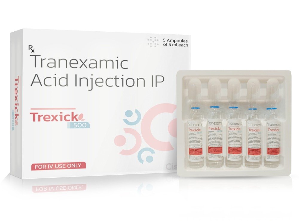 Tranexamic Acid 500mg/5ml - Trexick 500