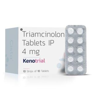 Triamcinolone IP 4mg – Kenotrial — Triamcinolone IP 4mg — Tablets
