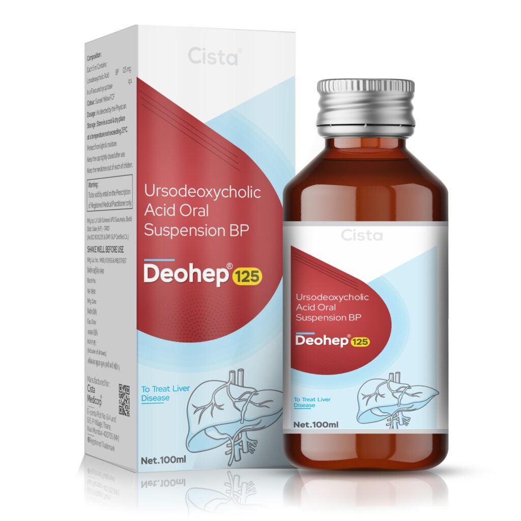 Ursodeoxycholic Acid 125 mg- Deohep -125