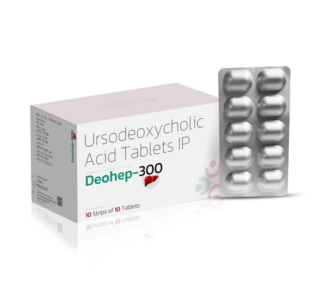 Ursodeoxycholic Acid 300 mg - Deohep-300