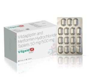 Vildagliptin 50mg+ Metformin 500mg – Vilgaid-M 500 — Vildagliptin 50mg+ Metformin 500mg — Tablets
