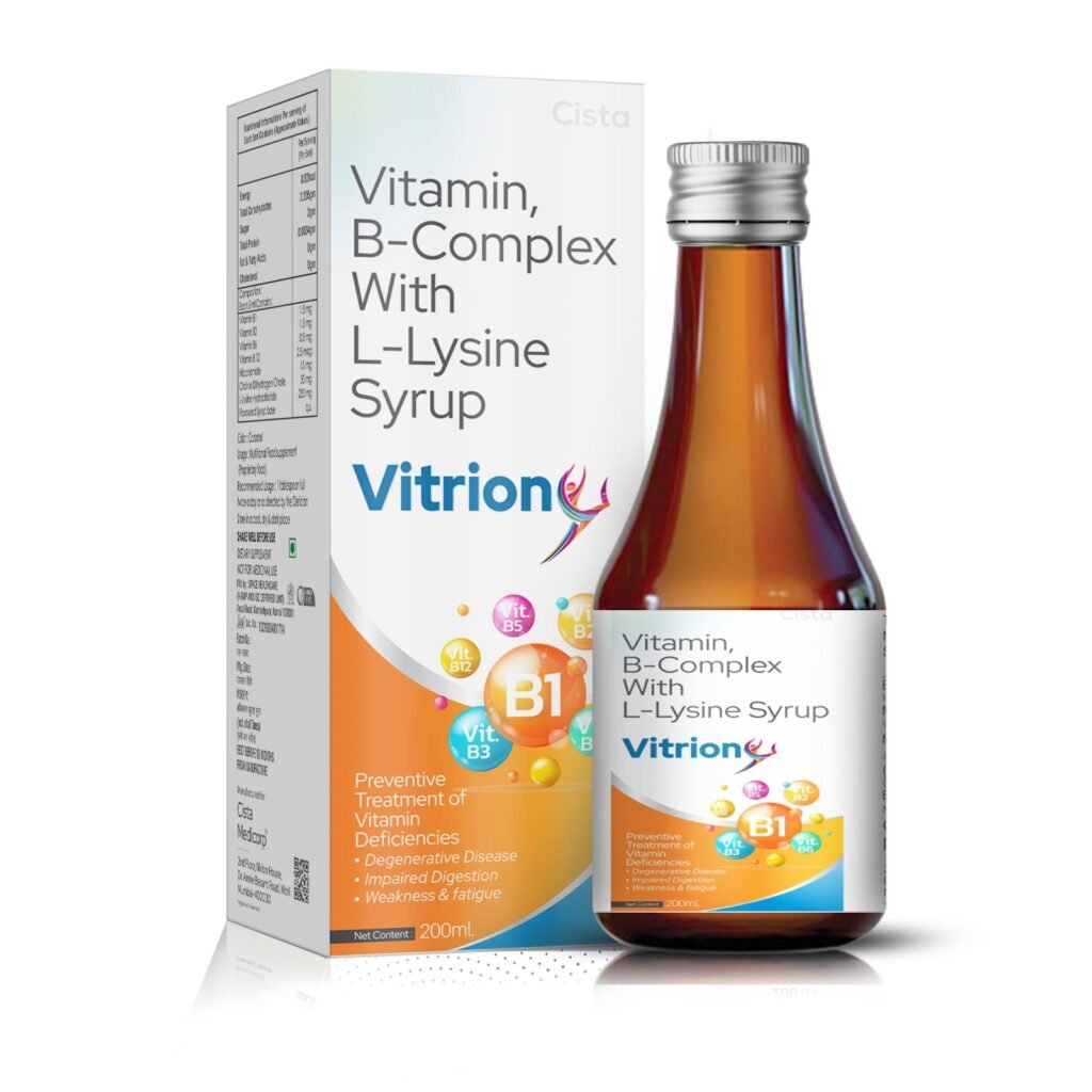 Vitamin B Complex with Lysine - Vitrion (Food)